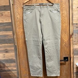 Mens lucky brand trouser 40/32 khaki
